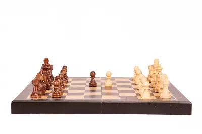 Szachy magnetyczne - czarne (33x33cm)